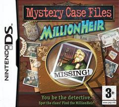 Mystery Case Files MillionHeir - PAL Nintendo DS