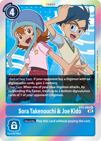 Sora Takenouchi & Joe Kido [BT5-088] [Resurgence Booster]