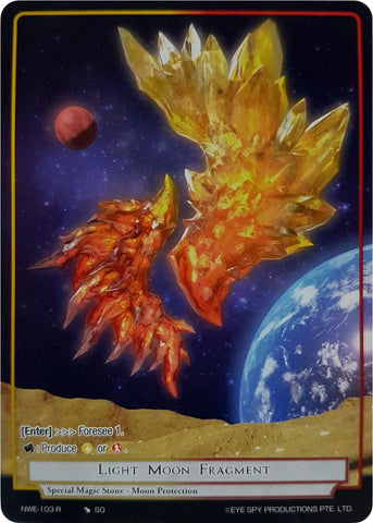 Light Moon Fragment (Full Art Reprint) (NWE-103 R) [Clash of the Star Trees]