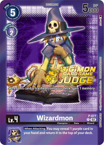 Wizardmon [P-077] (Judge Pack 4) [Promotional Cards]