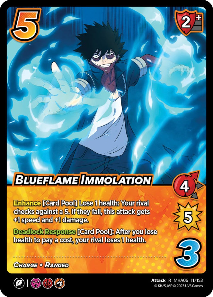 Blueflame Immolation [Jet Burn]