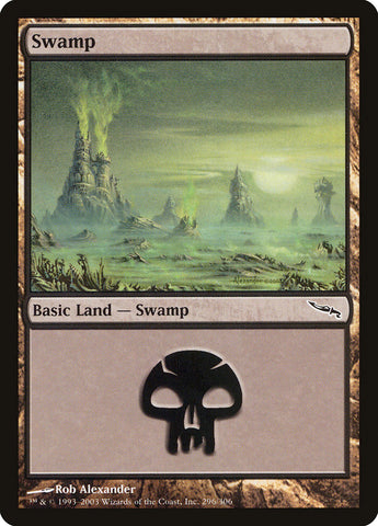 Swamp (#296) [Mirrodin]