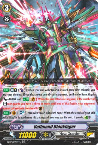 Vollmond Blaukluger (G-BT10/022EN) [Raging Clash of the Blade Fangs]