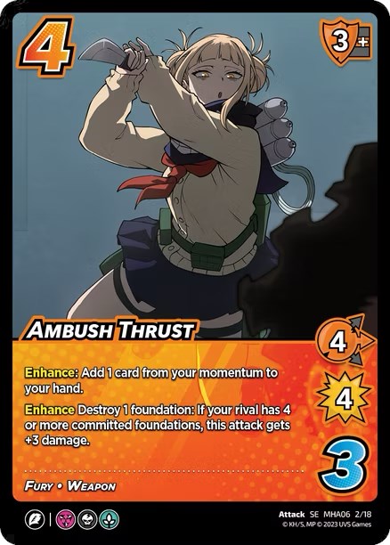 Ambush Thrust [Jet Burn]