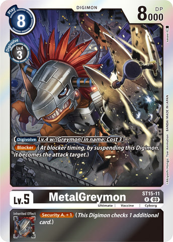 MetalGreymon [ST15-11] [Starter Deck: Dragon of Courage]