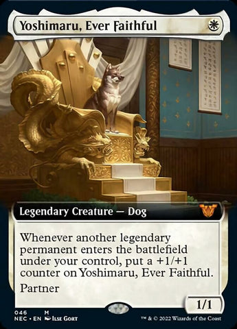 Yoshimaru, Ever Faithful (Extendido) [Kamigawa: Neon Dynasty Commander] 