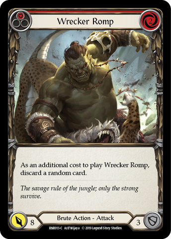 Wrecker Romp (Rojo) [RNR013-C] 1st Edition Normal 
