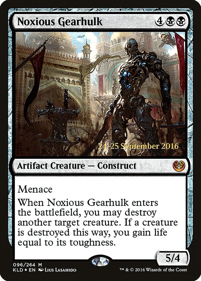 Noxious Gearhulk (Prelanzamiento) [Promociones de presentación de Kaladesh] 