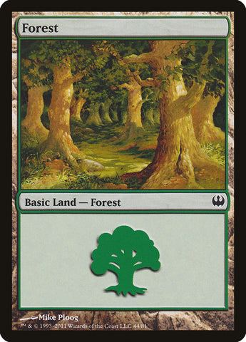 Forest (#44) [Duel Decks: Knights vs. Dragons]