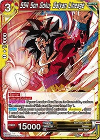 SS4 Son Goku, Saiyan Lineage (Universal Onslaught) [BT9-094]