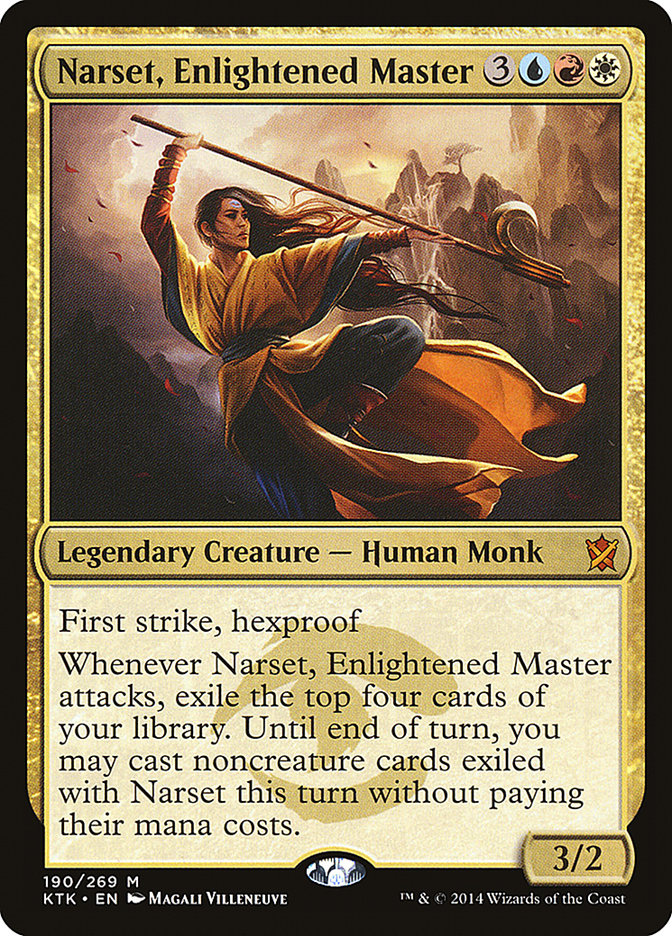 Narset, maître éclairé [Khans de Tarkir] 