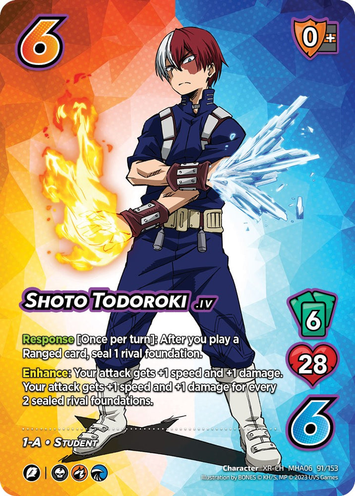 Shoto Todoroki (91/153) (XR) [Jet Burn]