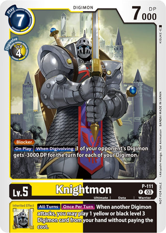 Knightmon [P-111] (3rd Anniversary Survey Pack) [Promotional Cards]