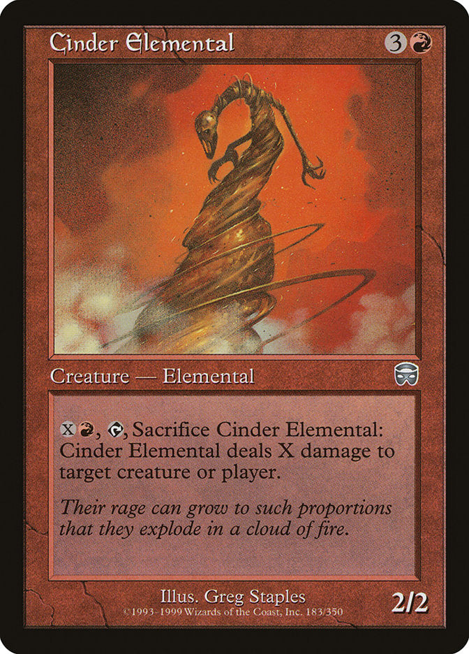 Cinder Elemental [Masques mercadiens] 