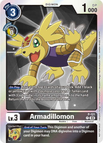 Armadillomon [P-121] (Tamer Party Pack -The Beginning- Ver. 2.0) [Promotional Cards]