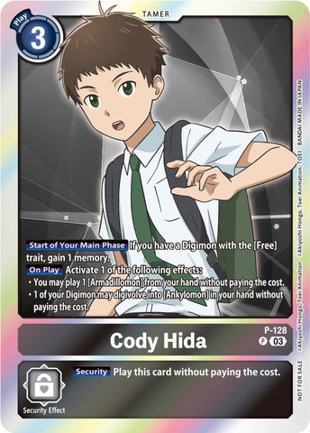 Cody Hida [P-128] (Tamer Party Pack -The Beginning- Ver. 2.0) [Promotional Cards]
