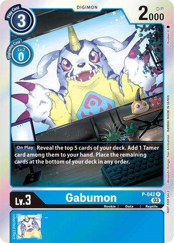 Gabumon [P-042] (Winner Pack -Blast Ace-) [Promotional Cards]