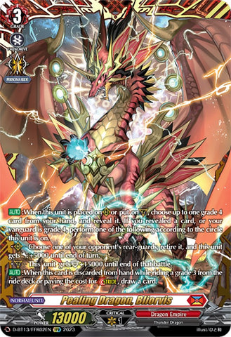 Dragontree Wretch, Ragoon Qimrud (FR) (D-BT13/FR02EN) [Flight of Chakrabarthi]