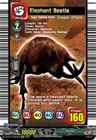 Elephant Beetle (D-BT13/EX04EN) [Flight of Chakrabarthi]