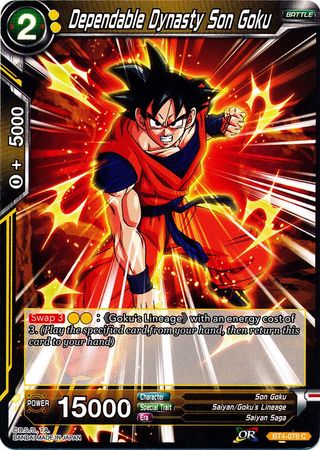 Dinastía Confiable Son Goku [BT4-078] 