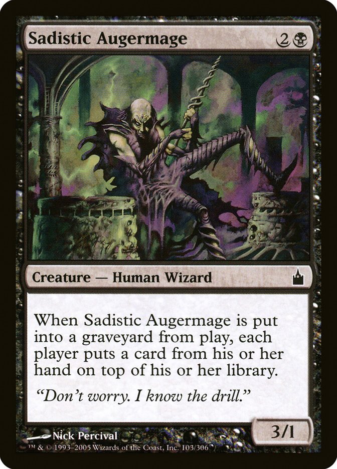 Augermago sádico [Ravnica: City of Guilds] 