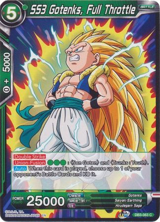 SS3 Gotenks, Full Throttle [DB3-063]