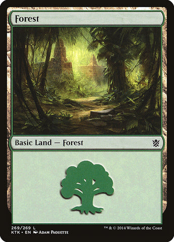 Forêt (#269) [Khans de Tarkir] 