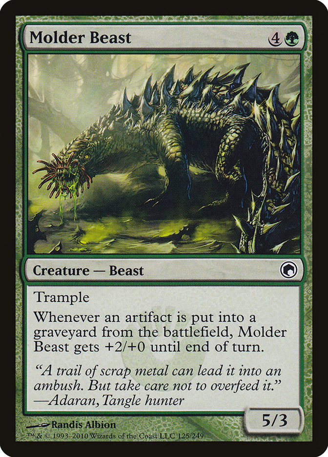Molder Beast [Cicatrices de Mirrodin] 
