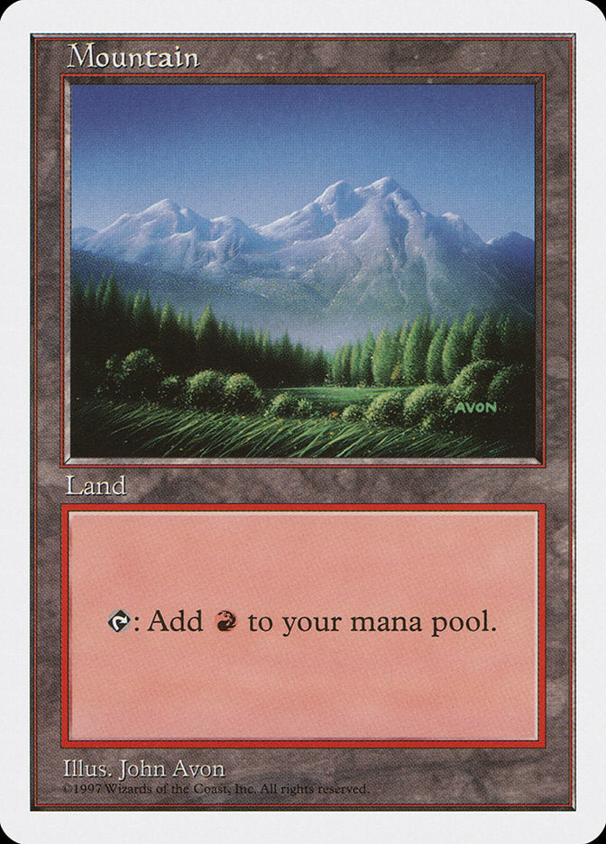 Mountain (#443) [Fifth Edition]