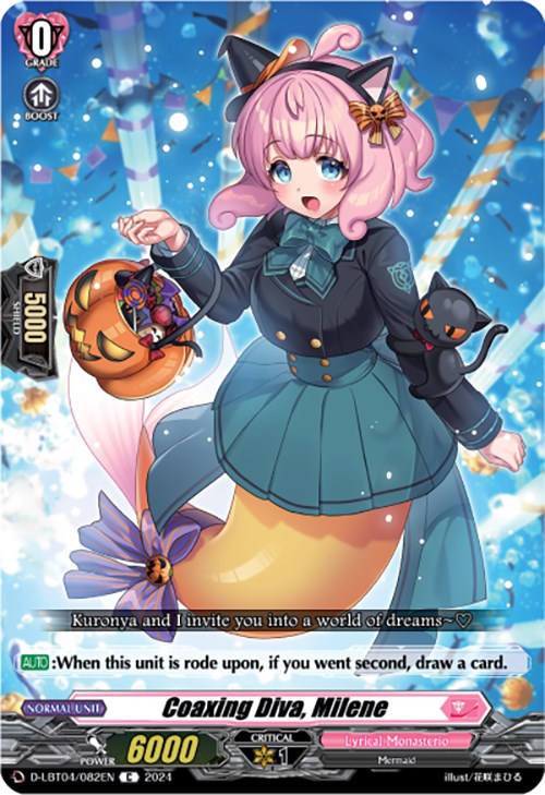 Coaxing Diva, Milene (D-LBT04/082EN) [Lyrical Monasterio: Trick or Trick!]