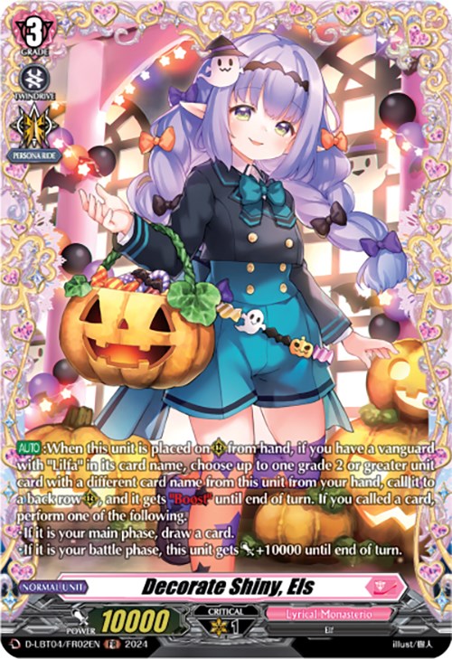 Decorate Shiny, Els (D-LBT04/FR02EN) [Lyrical Monasterio: Trick or Trick!]