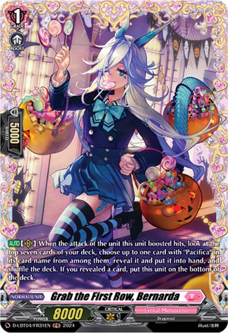 Grab the First Row, Bernarda (D-LBT04/FR31EN) [Lyrical Monasterio: Trick or Trick!]