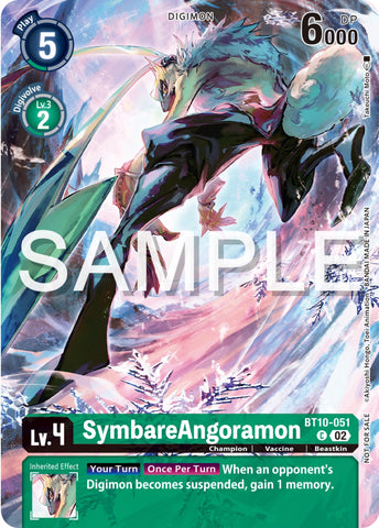 SymbareAngoramon [BT10-051] (Digimon Illustration Competition Pack 2023) [Xros Encounter Promos]