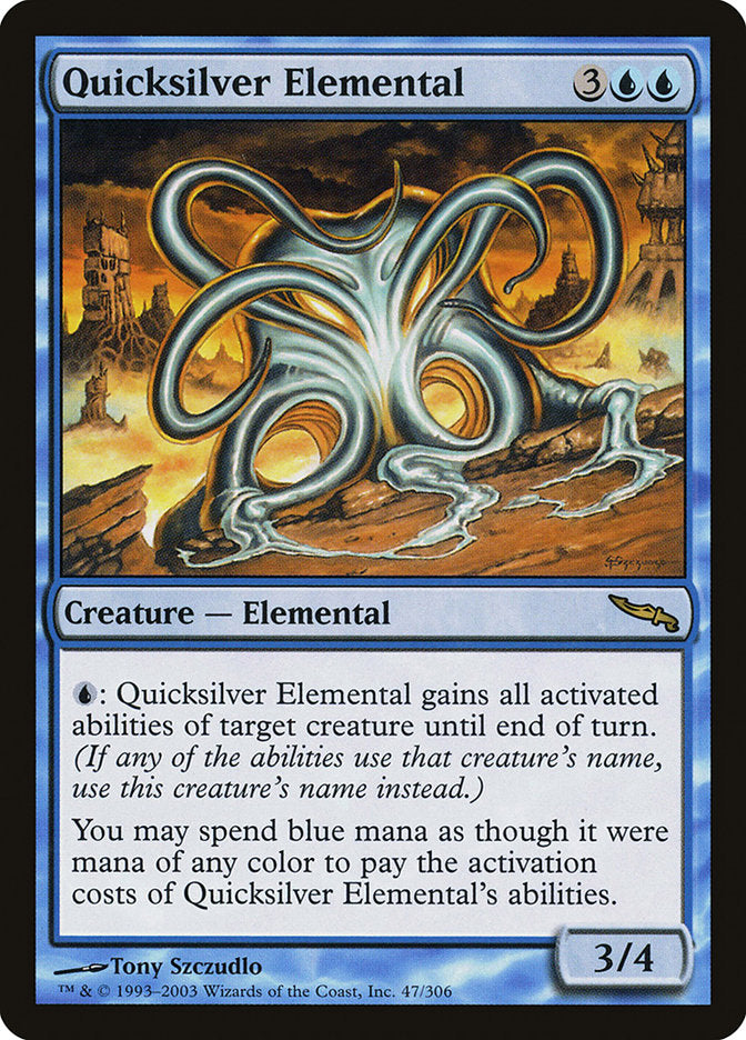 Elemental de mercurio [Mirrodin] 