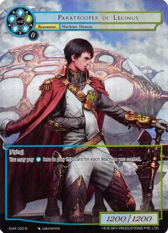 Paratrooper of Leginus (Full Art) (PofA-103) [Alice Origin IV: Prologue of Attoractia]