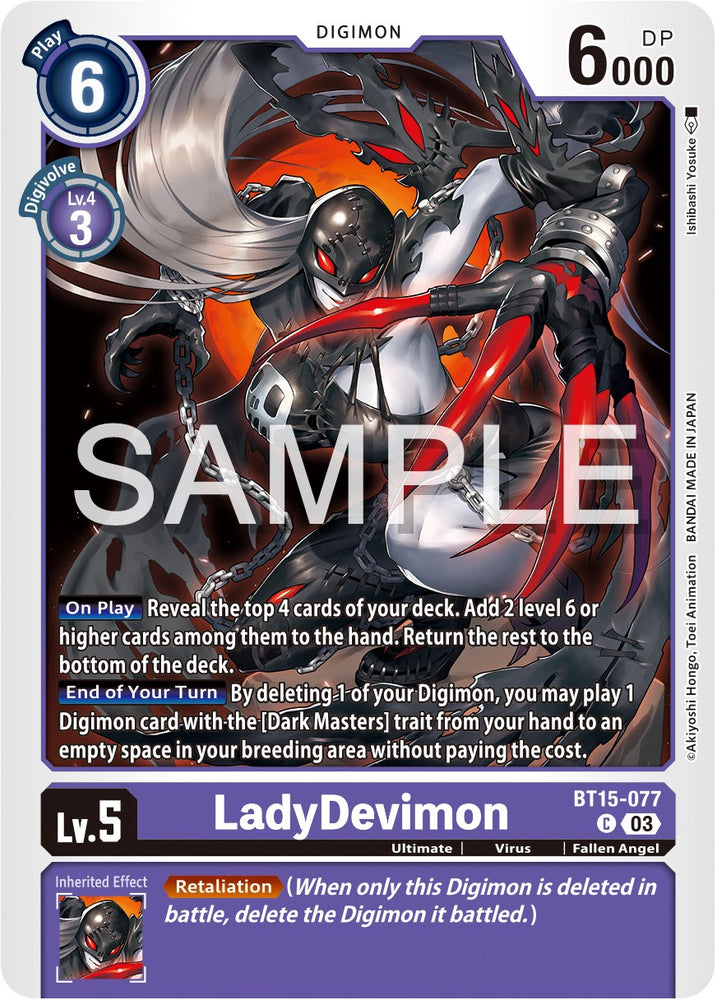 LadyDevimon [BT15-077] [Exceed Apocalypse]