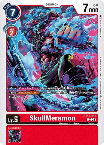 SkullMeramon [BT15-015] [Exceed Apocalypse]