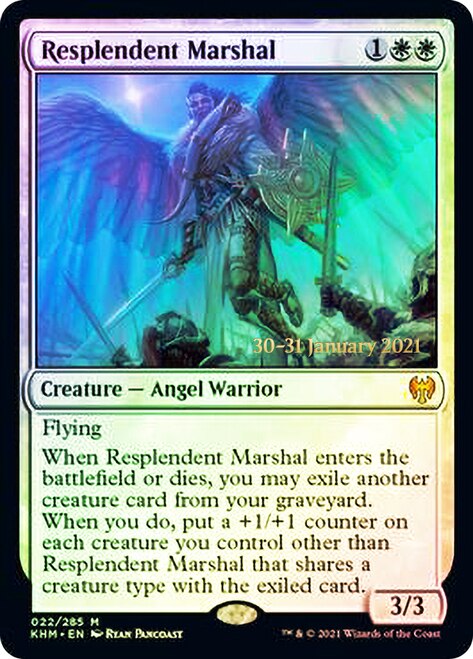 Resplendent Marshal  [Kaldheim Prerelease Promos]