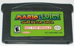 Mario and Luigi Superstar Saga [Not for Resale] - GameBoy Advance