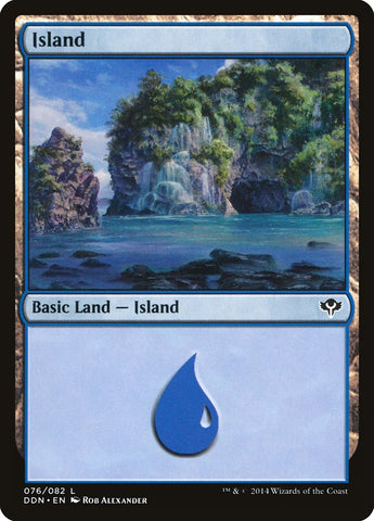 Island (#76) [Duel Decks : Vitesse contre Ruse] 