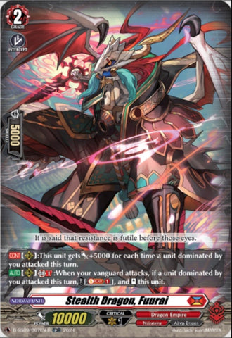 Stealth Dragon, Fuurai (TDR) (D-SS09/007EN-R) [Stride Deckset -Shiranui-]