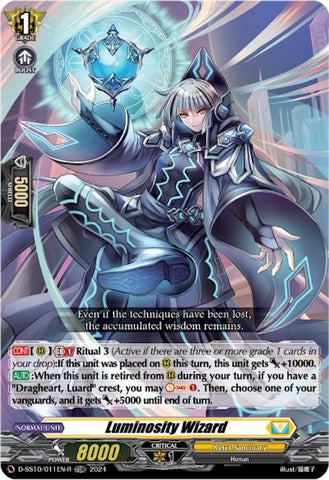 Luminosity Wizard (TDR) (D-SS10/011EN-R) [Stride Deckset -Luard-]