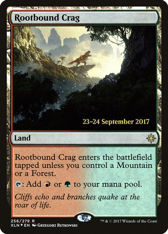 Rootbound Crag (Prelanzamiento) [Promociones de presentación de Ixalan] 