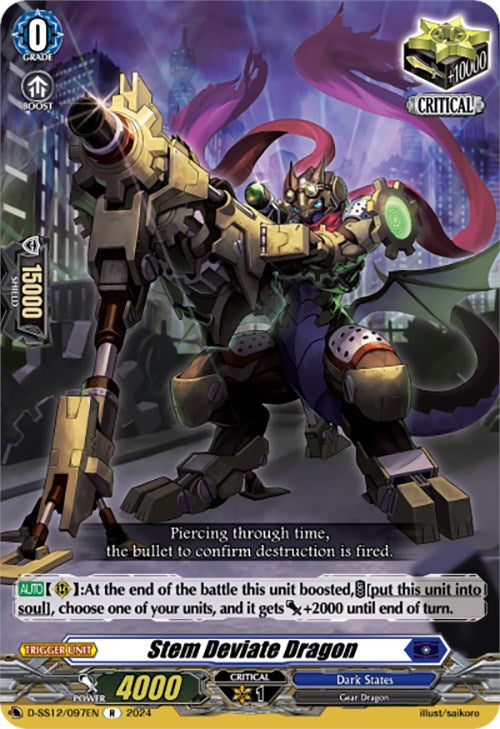 Stem Deviate Dragon (D-SS12/097EN) [Triple Drive]