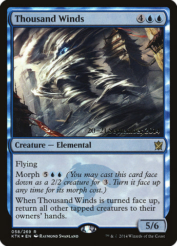 Thousand Winds  (Prerelease) [Khans of Tarkir Prerelease Promos]