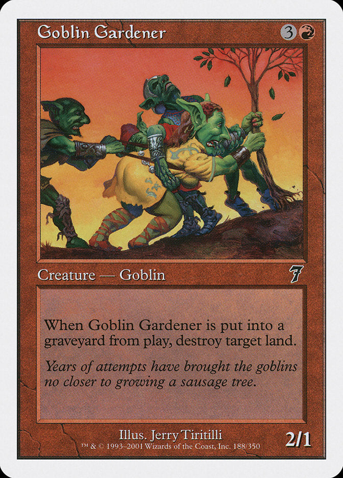Goblin Gardener [Septième édition] 