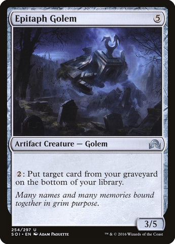 Epitaph Golem [Sombras sobre Innistrad] 