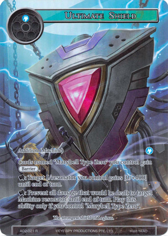 Ultimate Shield (Full Art) (AO2-021) [Alice Origin II]