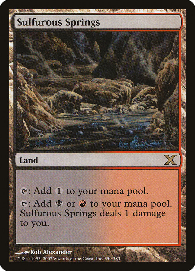 Sulfurous Springs [Dixième édition] 