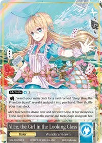 Alice, the Girl in the Looking Glass // Alice, the Valkyrie of Fairy Tales (Full Art) (SKL-093/J) [The Seven Kings of the Lands]